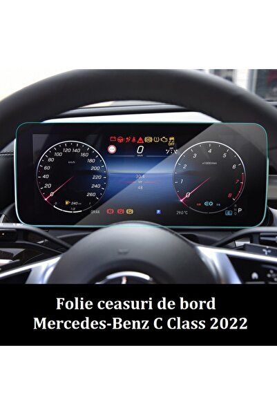 GIDA-CRIS Folie sticla securizata pentru ecran ceasuri de bord GC135, compati...