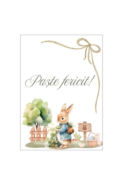 OEM Felicitare 13x18 cm cu plic - Paște - Model 5