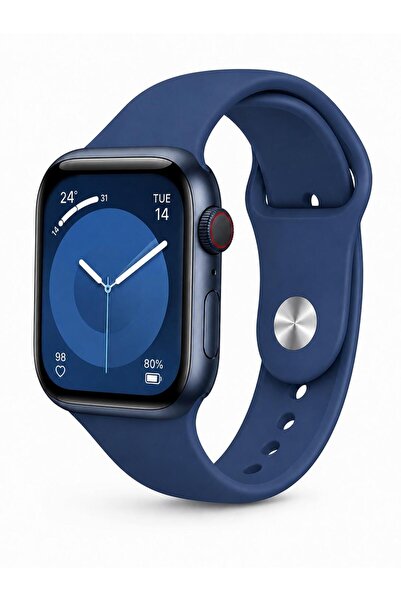 Miyole Apple Watch Uyumlu 4 5 6 7 8 9 10 Se 42 44 45 49 Mm Uyumlu Kordon Silikon