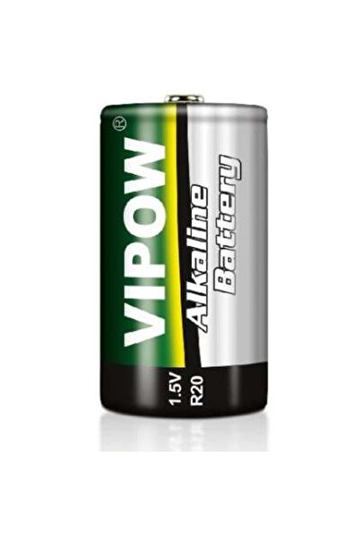 Vipow Baterie Alcalină 1.5v D-lr20