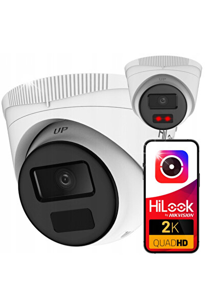 Hilook Cameră IP IPC-T241H-C dom 4MP 2.8mm IR20m