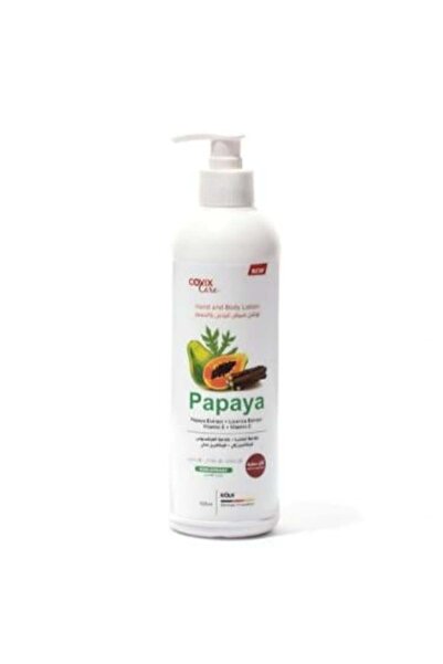 COVIX CARE كوفيكس - لوشن مبيض لليدين والجسم بخلاصة البابايا ، 500 مل