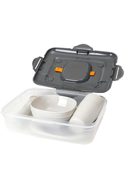 Platinet PCTS27G Picnic Camping Set for 4, 26 Pieces