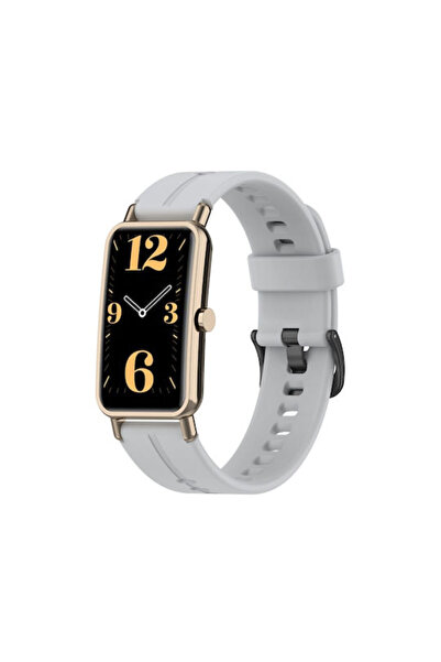OEM Λουράκι Σιλικόνης Γκρι (Huawei Watch Fit mini)