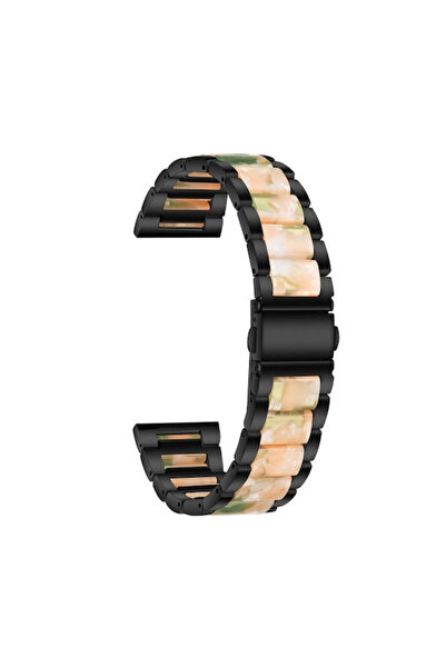 OEM Δίχρωμο Μεταλλικό-Ρητινένιο Λουράκι Huawei Watch 4 46mm Watch 4 Pro 48mm ...