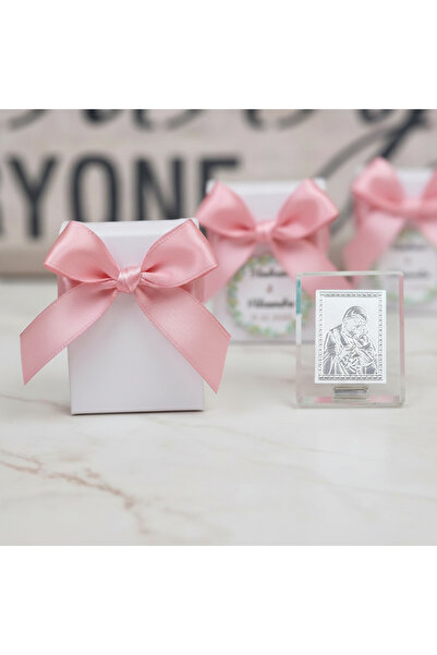 Invitatii Originale Εικόνα της Παναγίας ΡΟΖ - Σετ Άνω-Κάτω 10 τεμάχια