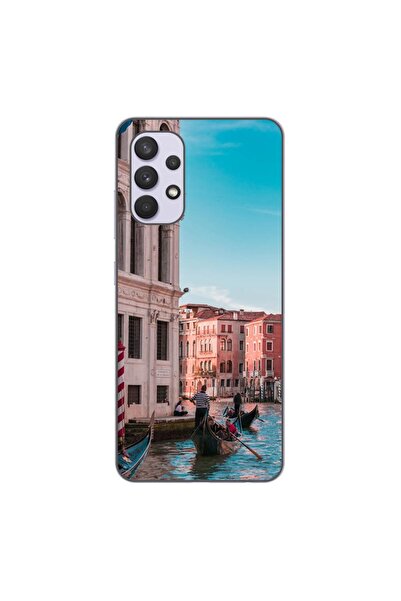 OEM Калъф, съвместим със Samsung Galaxy A32 4G, силиконов гел TPU, модел Венеция
