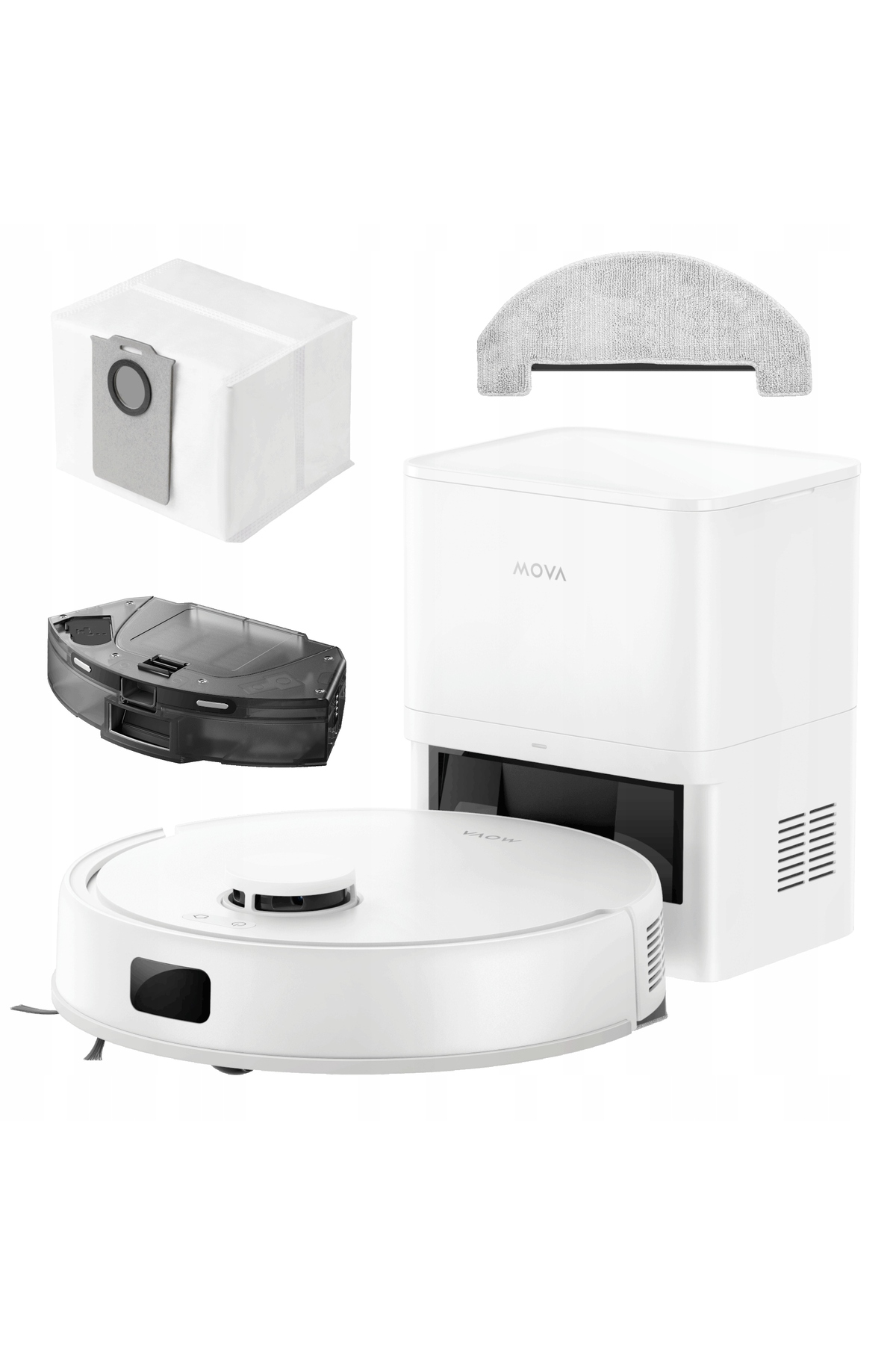 Movant Dreame Mova E20 Plus Robot de curățare cu stație de spălare și curățare