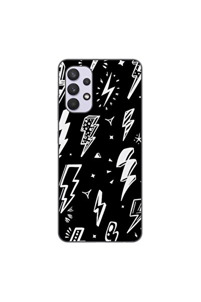 OEM Case compatible with Samsung Galaxy A32 5G Silicon Gel Tpu Lightnings Pat...