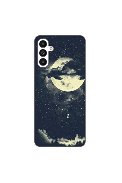 OEM Husa compatibila cu Samsung Galaxy A13 5G Silicon Gel Tpu Model Moon Clim...