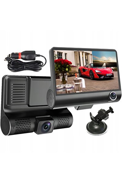 Retoo CAMERĂ AUTO MONITOR FULL HD FAȚĂ SPATE 3 CAMERE