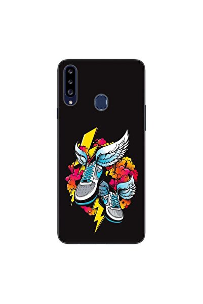 OEM Husa compatibila cu Samsung Galaxy A20S Silicon Gel Tpu Model Fashion Sne...