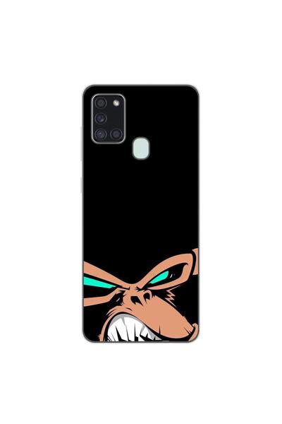 OEM Калъф, съвместим със Samsung Galaxy A21s, силиконов гел TPU, с шарка  "Яд...