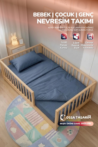 yasetex tasarım 100% Cotton Poplin Children's and Teenagers' Duvet Cover Set ...