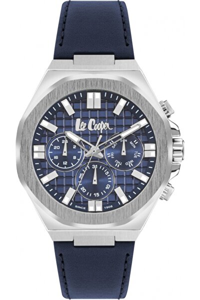Lee Cooper Ceas de modă pentru bărbați LC07983.399, bleumarin — ideal ca un c...