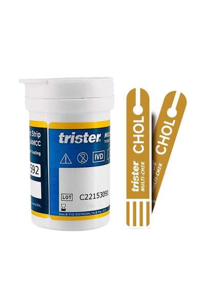 trister شرائط اختبار مولتي تشيك توتال 10 قطع: 6890