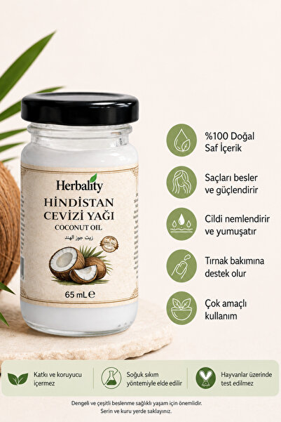Katı Hindistan Cevizi Yağı 65ml