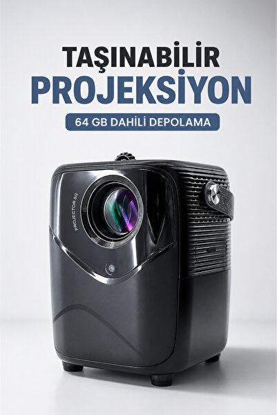 Generic Brand Portable Projection 64 Gb Internal Storage