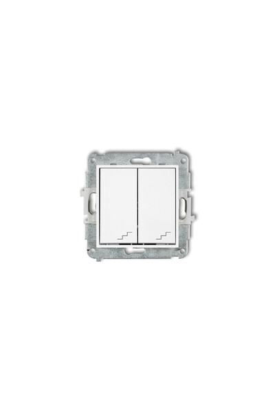 KARLIK Conector pentru scări duble Mini alb (MWP-33)