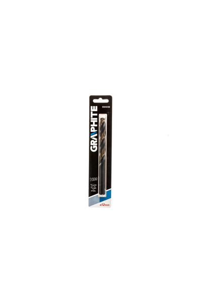 graphite Burghiu pentru metal grafit HSS Cilindric 12mm (55H038)