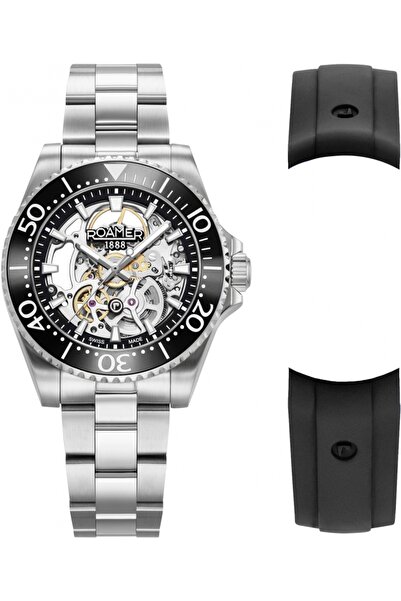 Roamer Set bărbați 986984 41 85 20 — oțel, sportiv, cu o curea suplimentară.