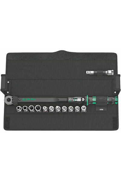 wera Cheie dinamometrică cu clic 1/2 40-200NM, 13 piese