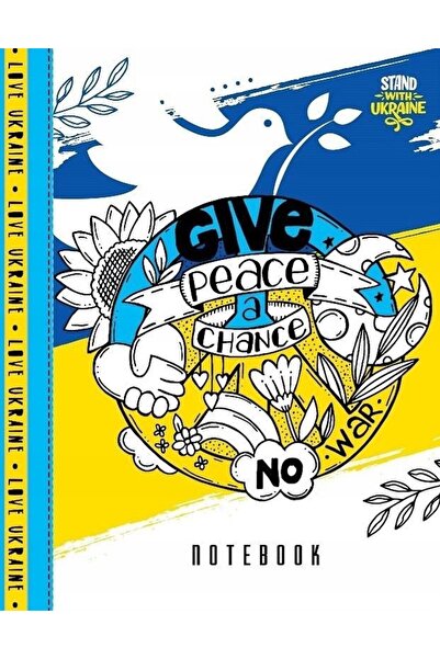 Fresh Company Caiet decorativ A5/64K carouri TW Peace - pace