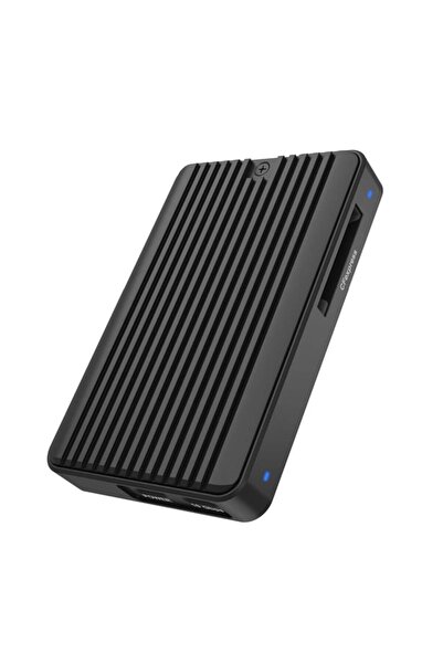 ICY BOX IB-CR601M-C31 carcasă M.2 NVMe/SATA SSD cu Cititor de Carduri CFexpre...