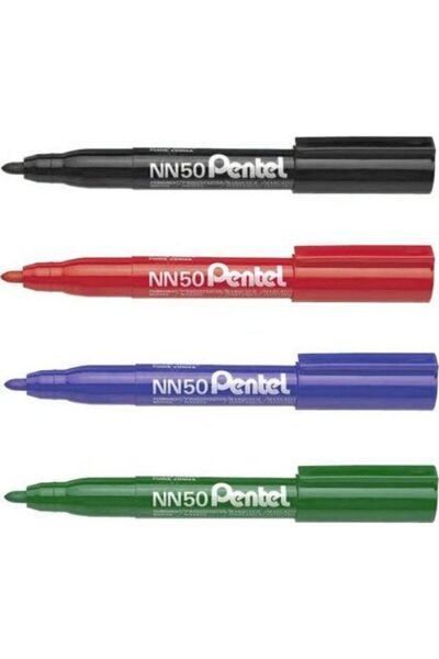 Pentel Marker permanent Nn50, Albastru