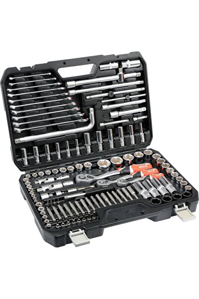 yato Set de scule 128 piese. (YT-38872)