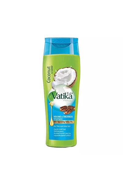 Vatika Naturals Coconut And Castor Hair Shampoo For Volume And Thickness- 350ml