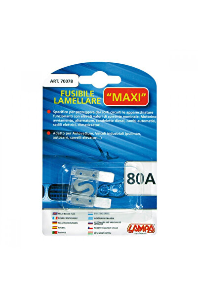 Lampa Μεγάλη ασφάλεια λεπίδας 80 Α