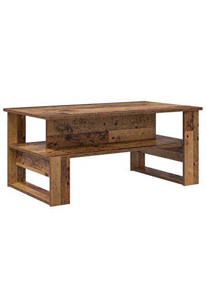 vidaxl Masă de cafea Lemn vechi 90 x 50 x 40 cm Lemn compozit