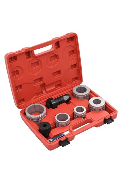 vidaxl Set de expandoare pentru țevi, 8 piese, oțel nealimentat și aluminiu