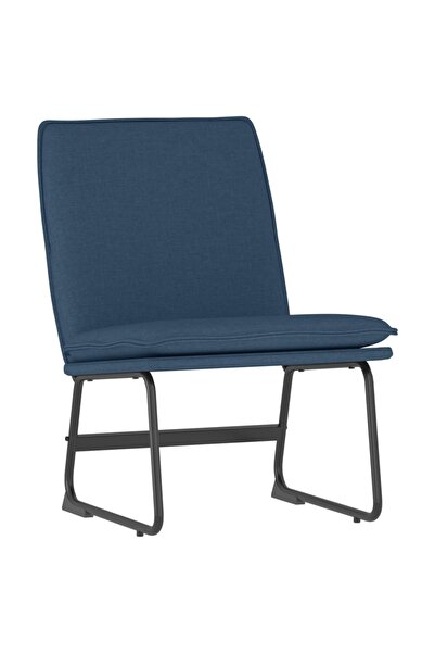 vidaxl Scaun de relaxare, albastru, 52x75x76 cm, material textil
