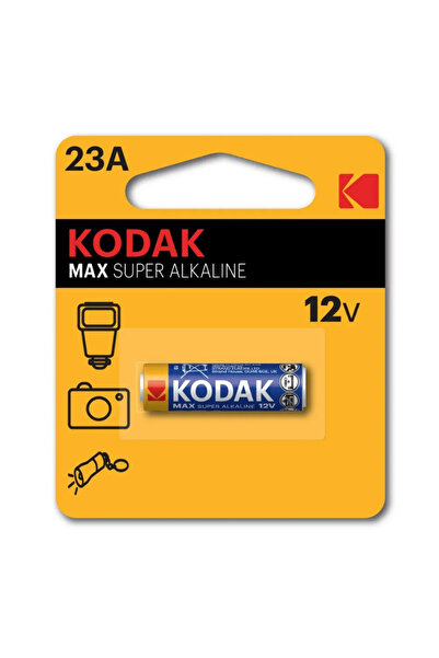 Kodak بطارية 23A ماكس سوبر ألكالاين بقوة 12 فولت - قطعة واحدة