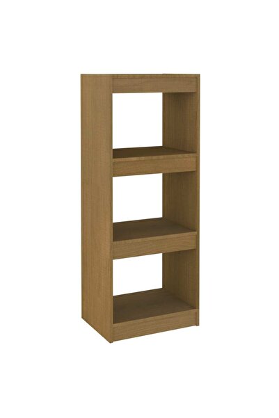 vidaxl Bibliotecă/Separator cameră maro miere 40x30x103,5 cm lemn pin
