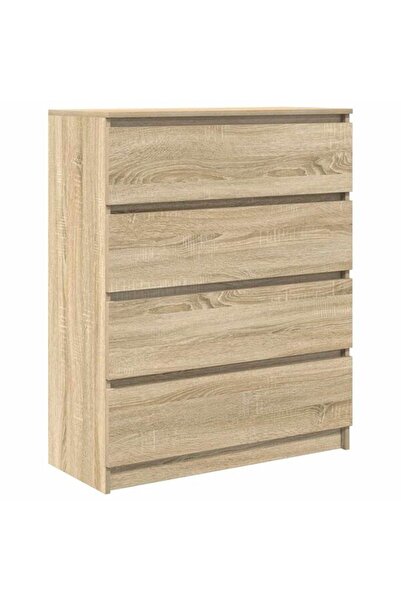 vidaxl Comodă din stejar Sonoma 80 x 35 x 99 cm Lemn prelucrat