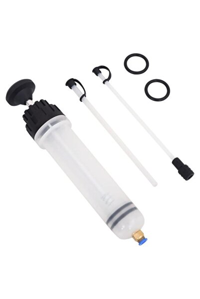 vidaxl Sistem de aerisire frâne, alb și negru, 0,2 L