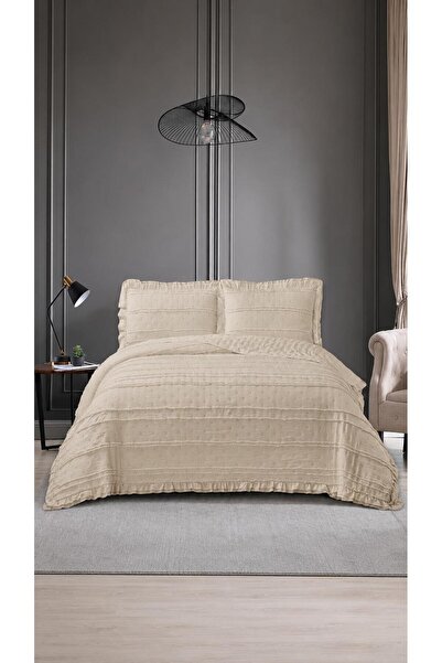 Royal Home Double Stella Ruffle Bedspread