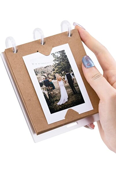 The Bros Mini Photo Album Scrapbook for Instax 11, 12, EVO 40, 9, 8, 7+ and 2...