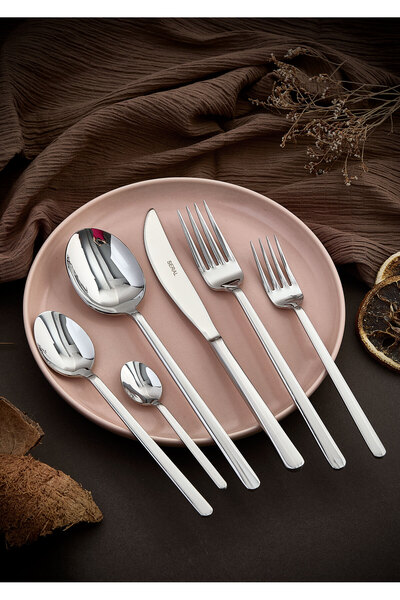 Seral Nova 72 Piece 18/10 Stainless Steel Cutlery Set