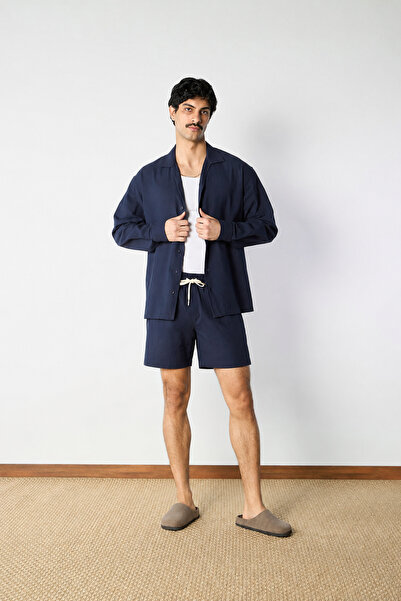 Mesfeno Linen Washed Bermuda Shorts