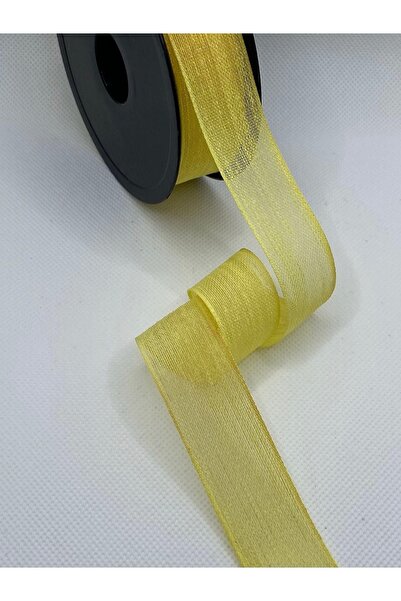 Öztürk Tuhafiye Organza (Organze) Ribbon 1cm X 25 Meters 1 Piece. Color: