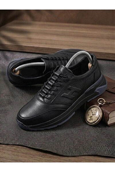 Taşpınar Ayakkabı 100% Genuine Leather Men's Casual Baykara New Smart Lacing ...