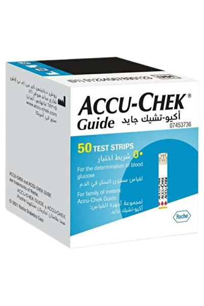 Accu Chek شرائط اختبار أكيو-تشيك جايد (50 قطعة)