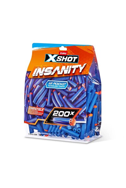 X-Shot 1 μοντέλο, παιχνιδιάρικο όπλο, Insanity 200 βλήματα