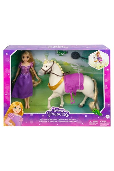 mattel КОМПЛЕКТ ДИСНИ ПРИНЦЕСИ ПАПУСА РАПУНЗЕЛ СИ КАЛУЛ МАКСИМУС