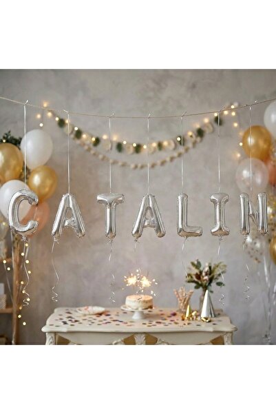 Flippy Baloane Folie Metalizate, Flippy, Set CATALIN, Heliu sau Aer, Pai incl...