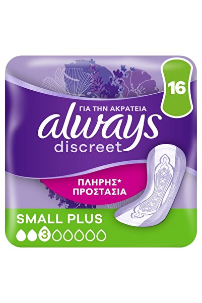 Always Discreet Απορροφητικό, Always Discreet, για Ακράτεια, 16 τεμάχια Small...
